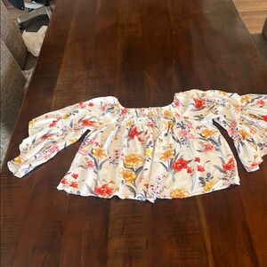 Alter'd State Smocked Floral Top